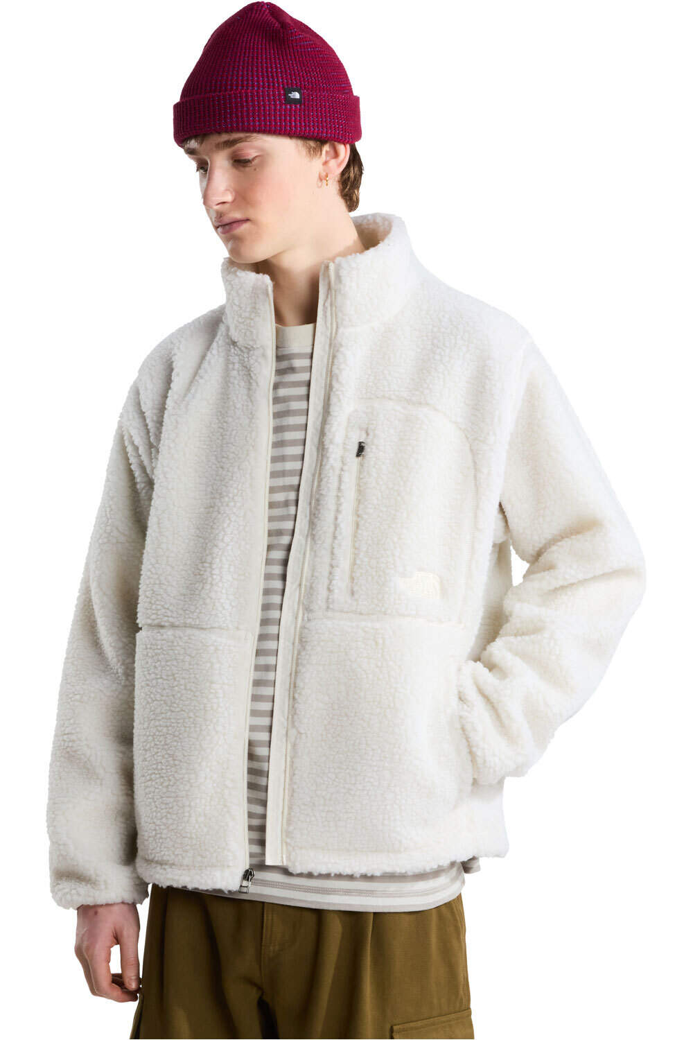 The North Face forro polar hombre M EXTREME PILE 2 FZ JACKET vista detalle