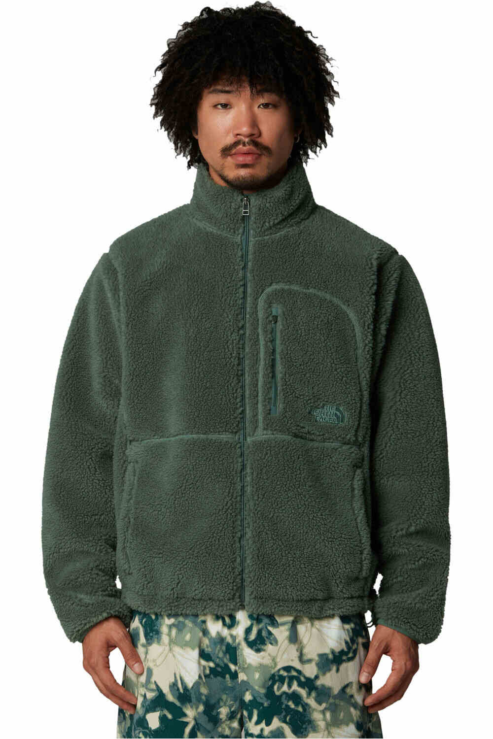 The North Face forro polar hombre M EXTREME PILE 2 FZ JACKET vista frontal