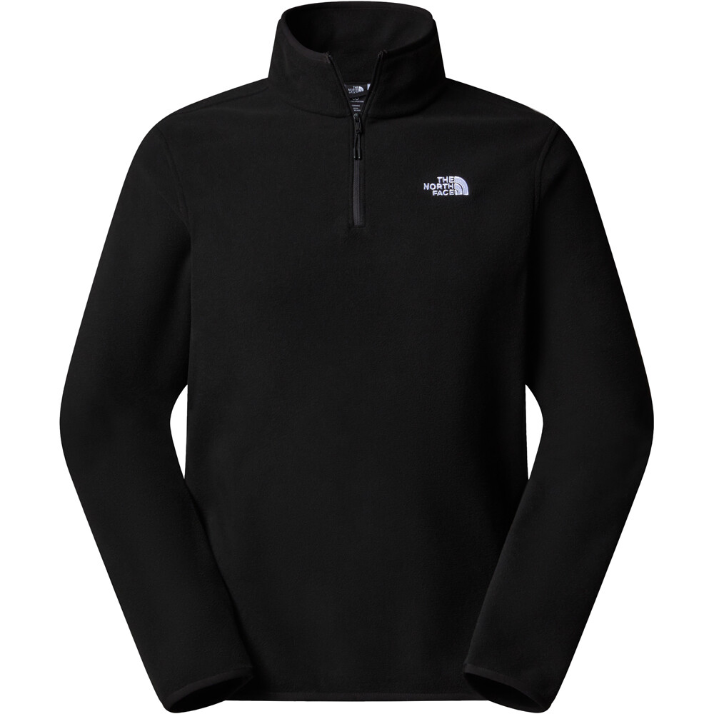 The North Face forro polar hombre M GLACIER FLEECE 1/4 ZIP JACKET vista detalle