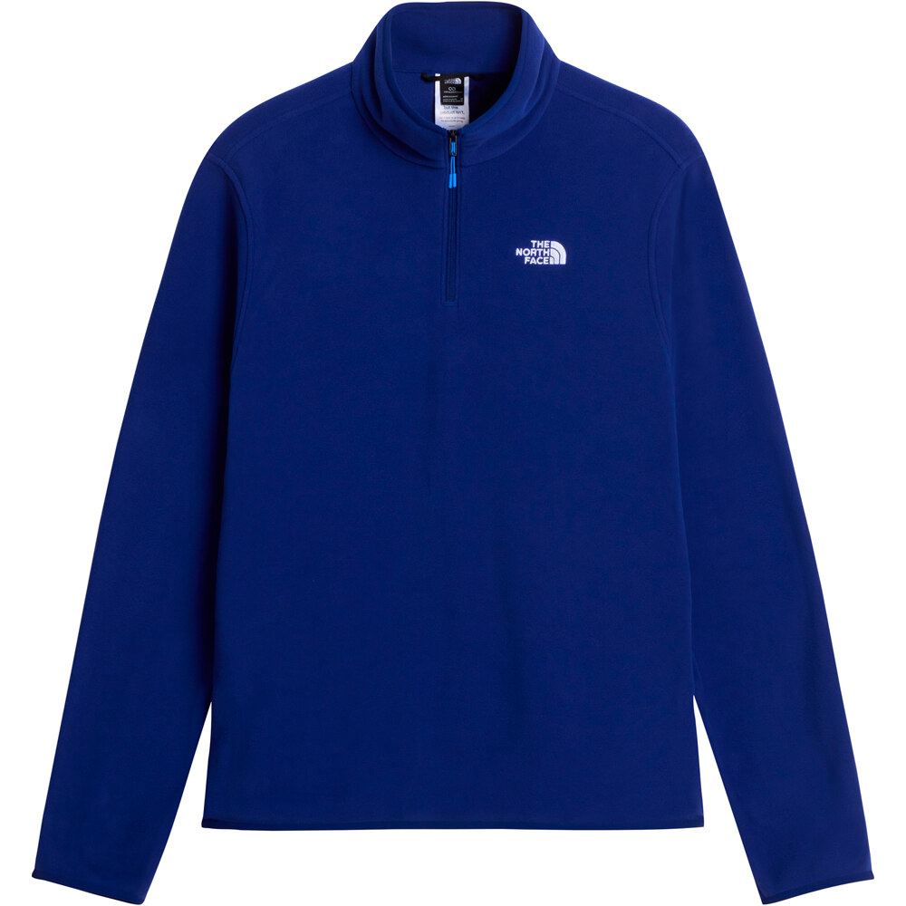 The North Face forro polar hombre M GLACIER FLEECE 1/4 ZIP JACKET vista detalle