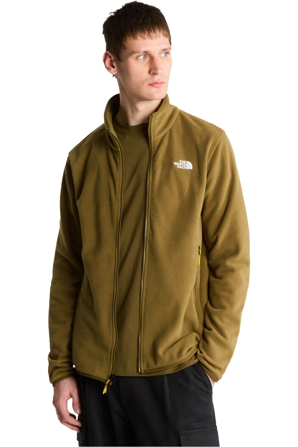 The North Face forro polar hombre M GLACIER FLEECE JACKET vista detalle