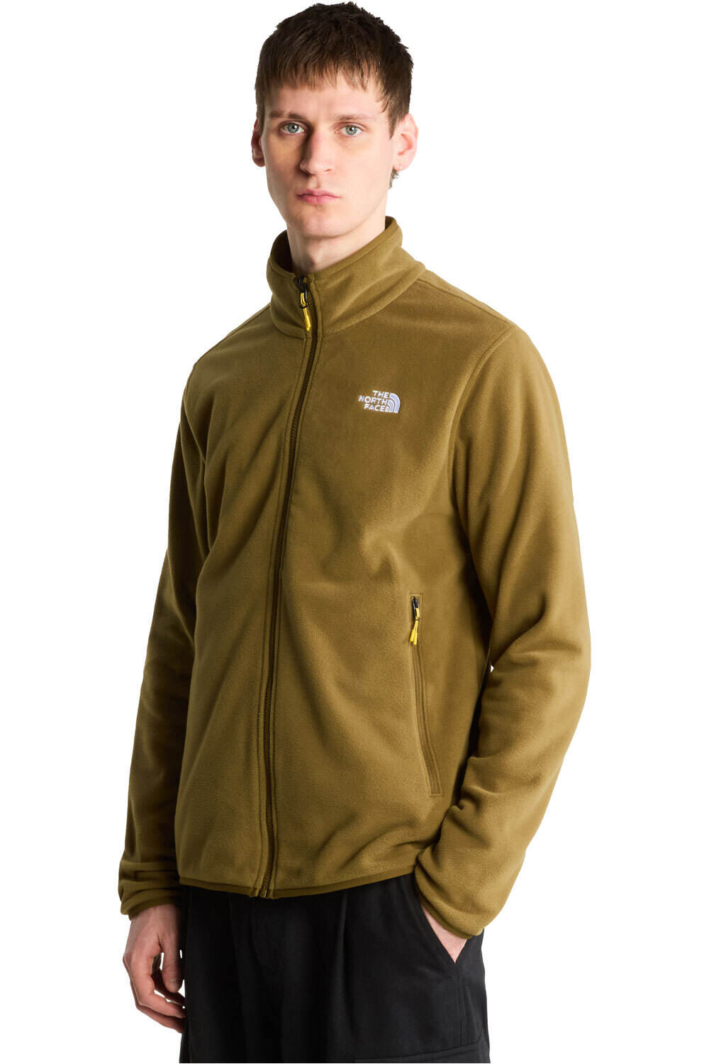 The North Face forro polar hombre M GLACIER FLEECE JACKET vista frontal