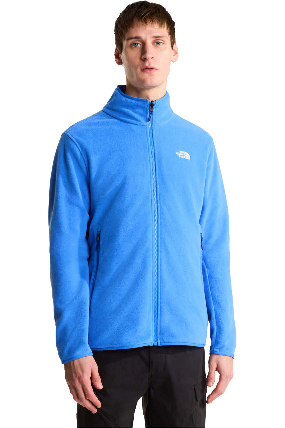 The North Face forro polar hombre M GLACIER FLEECE JACKET vista frontal