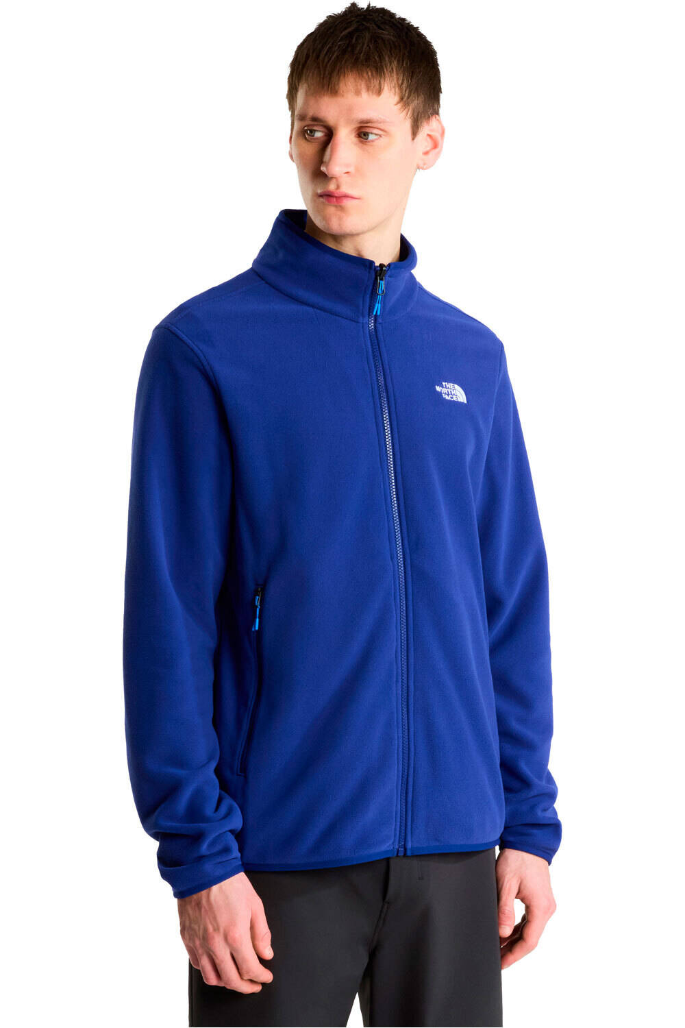 The North Face forro polar hombre M GLACIER FLEECE JACKET vista frontal
