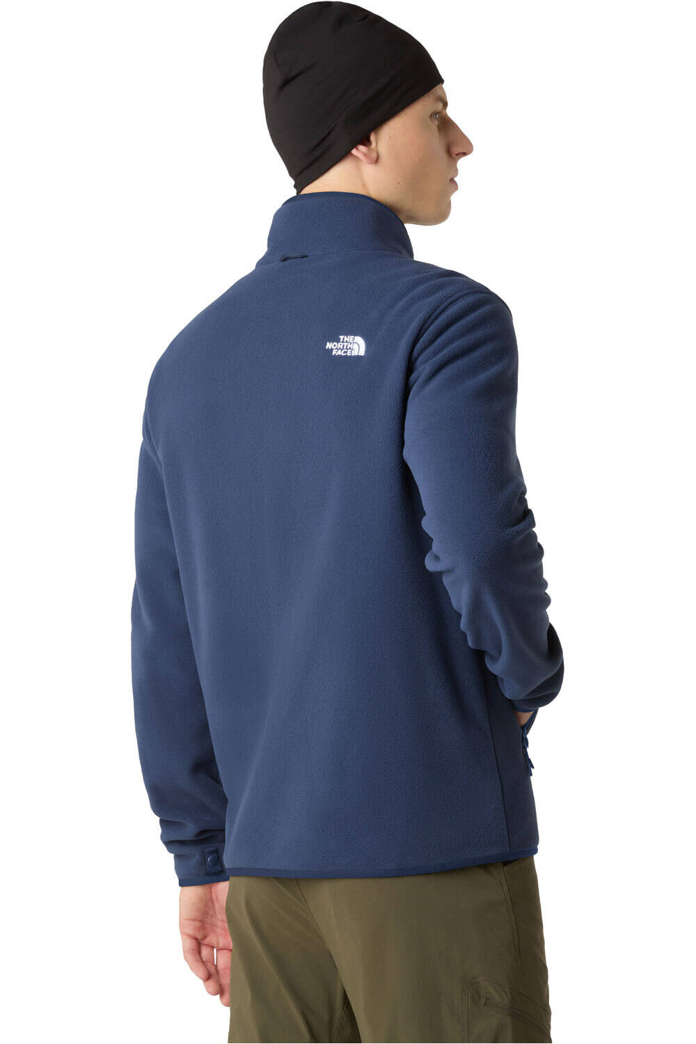 The North Face forro polar hombre M GLACIER FLEECE JACKET vista trasera