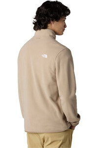 The North Face forro polar hombre M GLACIER FLEECE JACKET vista trasera