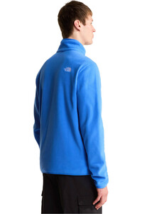 The North Face forro polar hombre M GLACIER FLEECE JACKET vista trasera