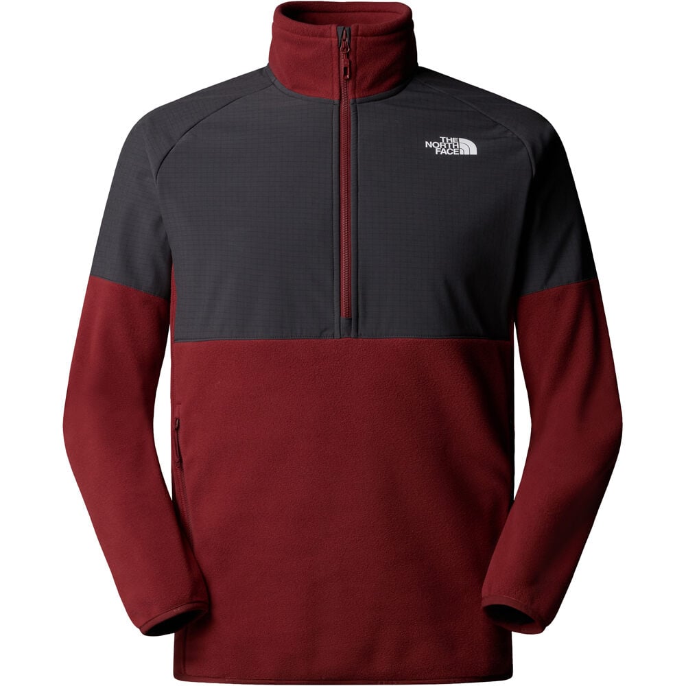 The North Face forro polar hombre M GLACIER HEAVYWEIGHT 1/2 ZIP vista detalle