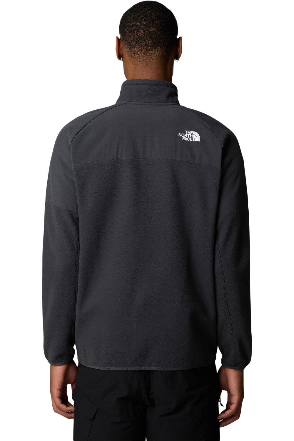 The North Face forro polar hombre M GLACIER HEAVYWEIGHT 1/2 ZIP vista trasera