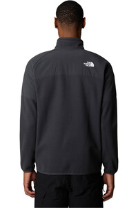 The North Face forro polar hombre M GLACIER HEAVYWEIGHT 1/2 ZIP vista trasera