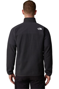 The North Face forro polar hombre M GLACIER HEAVYWEIGHT 1/2 ZIP vista trasera