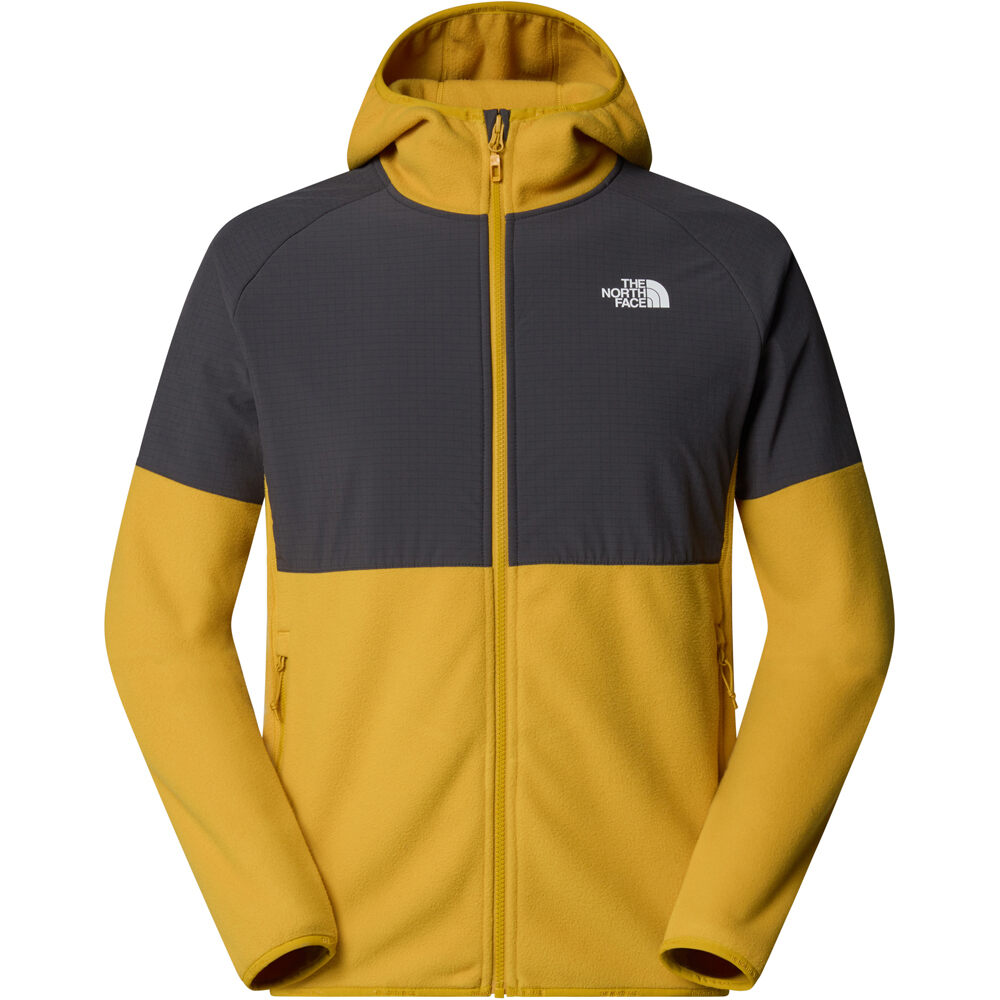 The North Face forro polar hombre M GLACIER HEAVYWEIGHT FULL ZIP HD vista frontal