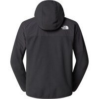The North Face forro polar hombre M GLACIER HEAVYWEIGHT FULL ZIP HD vista trasera