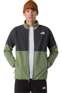 The North Face forro polar hombre M GLACIER HEAVYWEIGHT FULL ZIP vista detalle