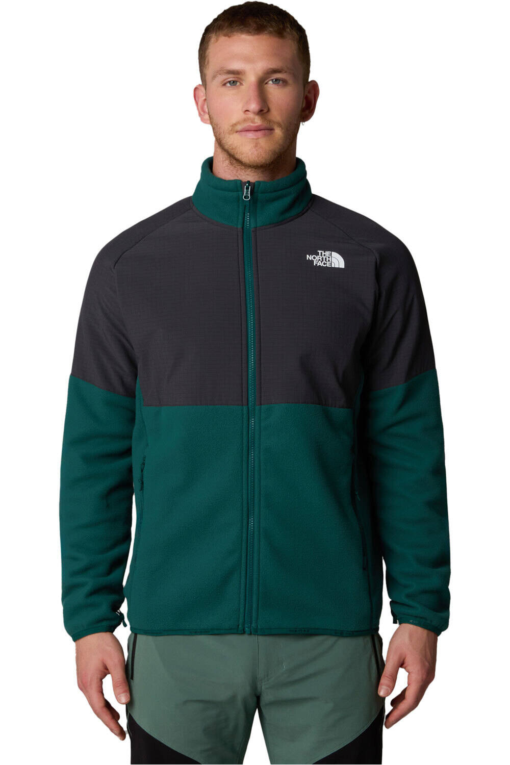 The North Face forro polar hombre M GLACIER HEAVYWEIGHT FULL ZIP vista frontal