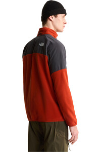 The North Face forro polar hombre M GLACIER HEAVYWEIGHT FULL ZIP vista trasera