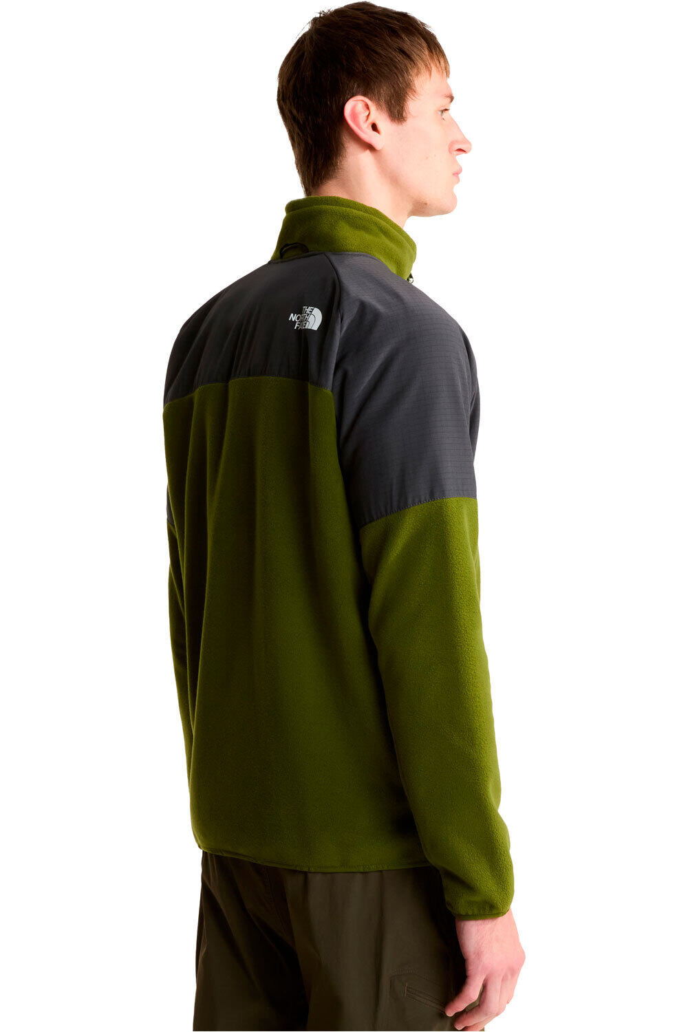 The North Face forro polar hombre M GLACIER HEAVYWEIGHT FULL ZIP vista trasera