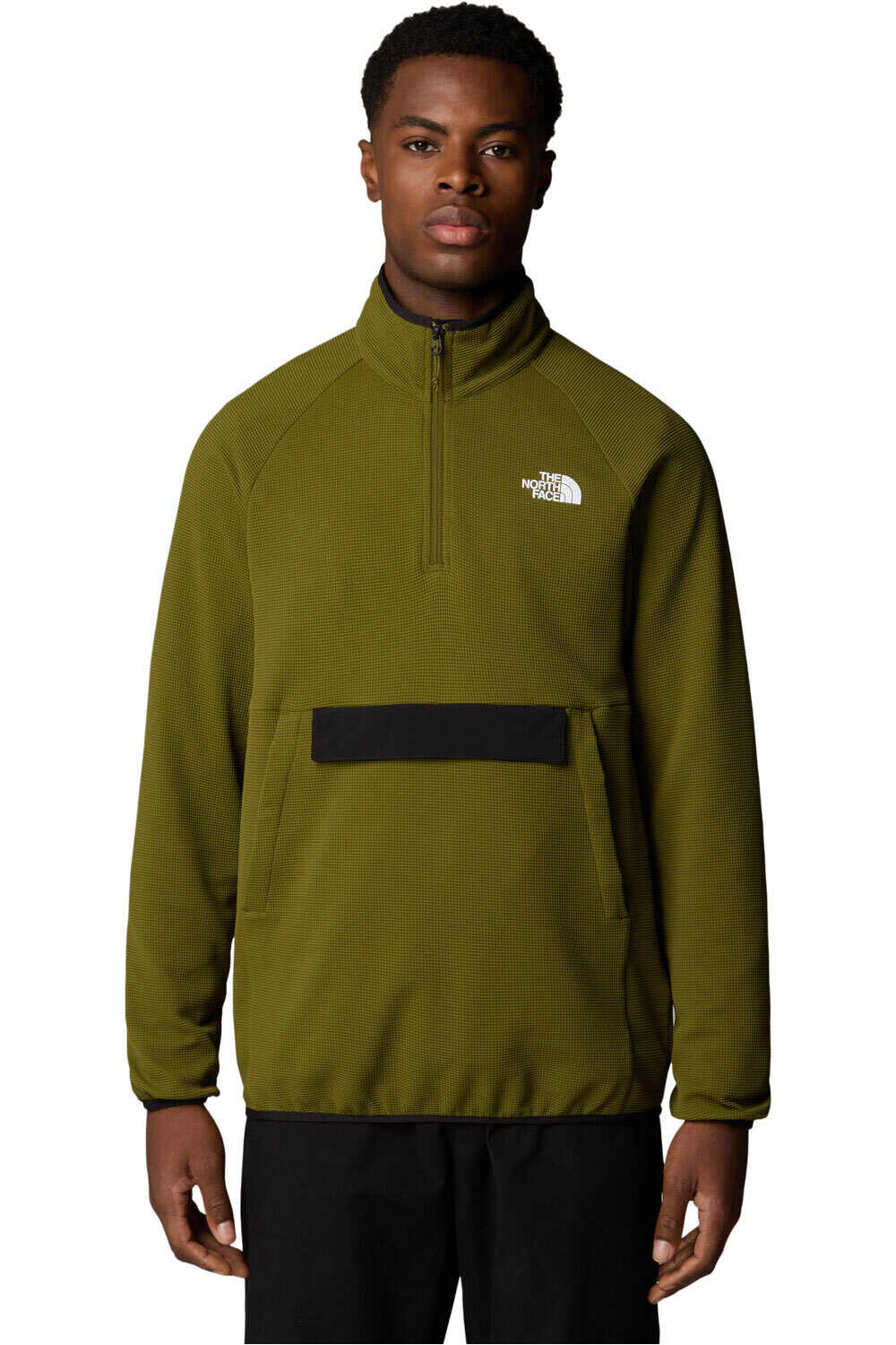 The North Face forro polar hombre M KECHA PACKABLE ANORAK vista frontal