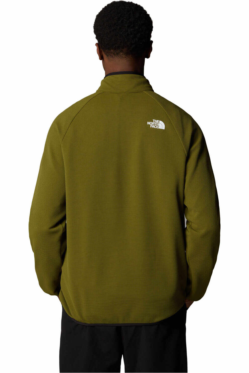 The North Face forro polar hombre M KECHA PACKABLE ANORAK vista trasera