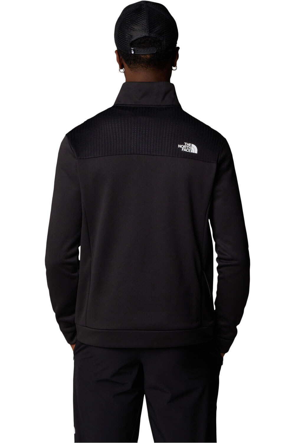 The North Face forro polar hombre M MA FLEECE 1/4 ZIP vista trasera