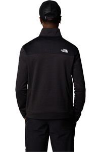 The North Face forro polar hombre M MA FLEECE 1/4 ZIP vista trasera