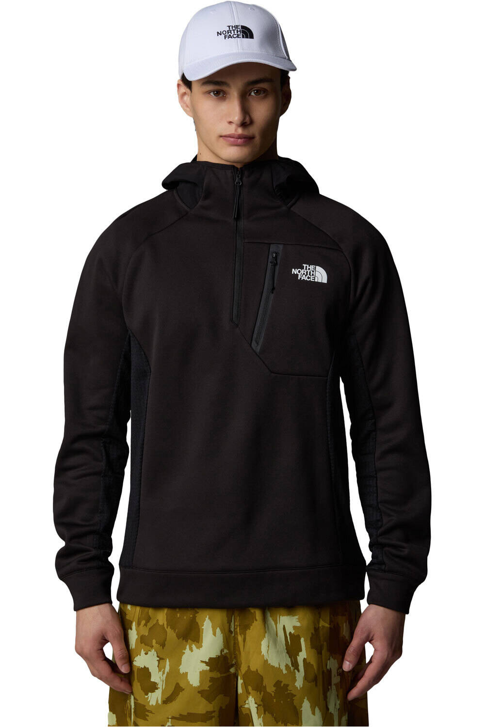 The North Face forro polar hombre M MA FLEECE HD 1/4 ZIP vista frontal