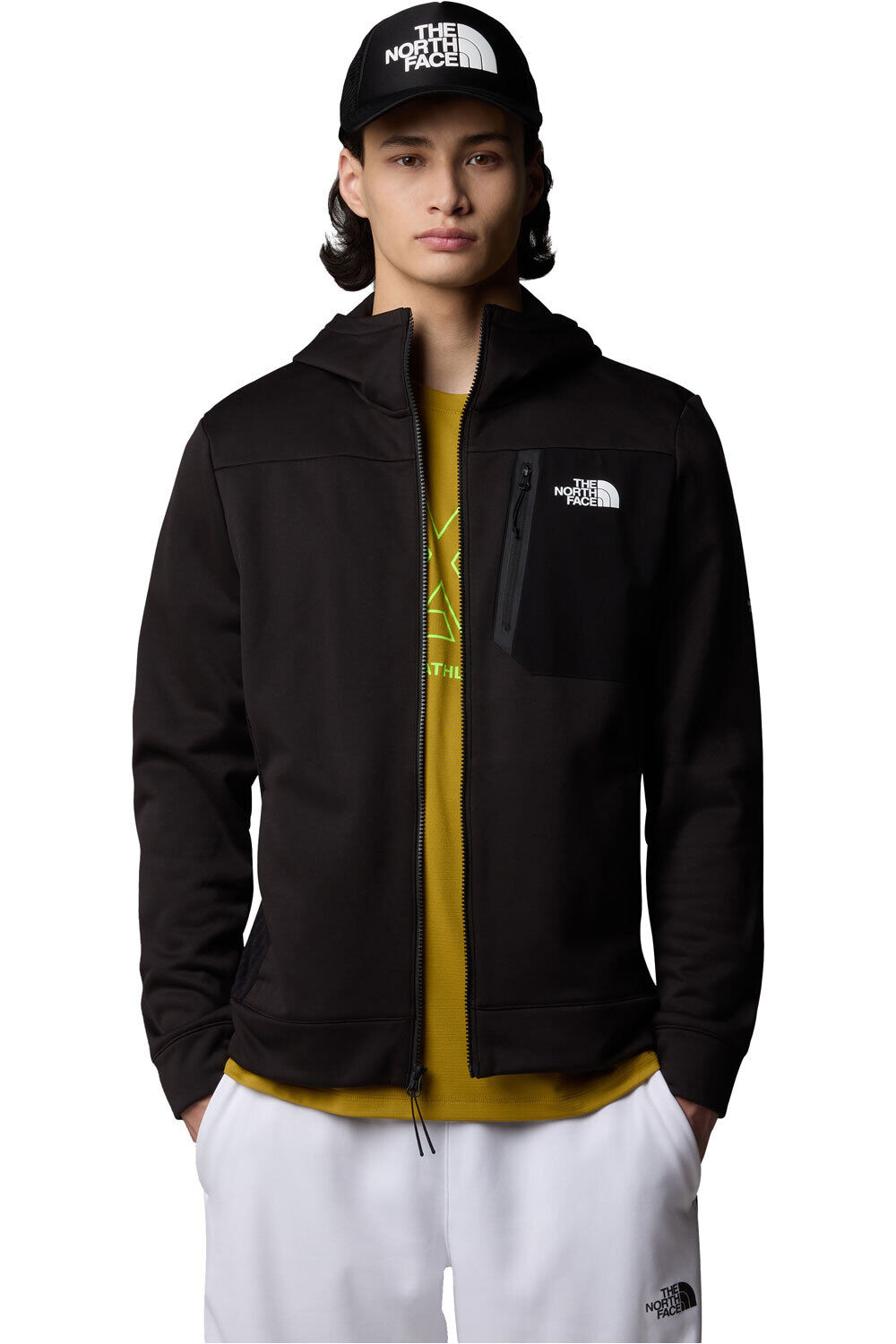 The North Face forro polar hombre M MA FZ FLEECE vista detalle