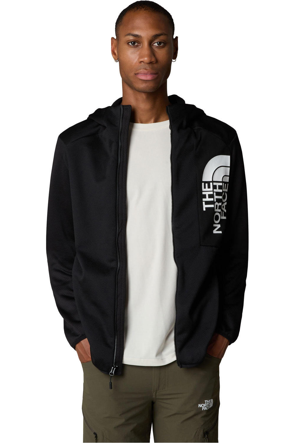 The North Face forro polar hombre M MERAK HOODIE vista detalle