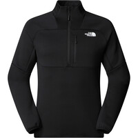 The North Face forro polar hombre M METEORA 1/4 ZIP FLEECE vista detalle