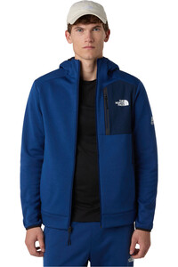 The North Face forro polar hombre M MOUNTAIN ATHLETICS FLEECE FULL ZIP JAC vista detalle