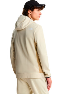 The North Face forro polar hombre M MOUNTAIN ATHLETICS FLEECE FULL ZIP JAC vista trasera