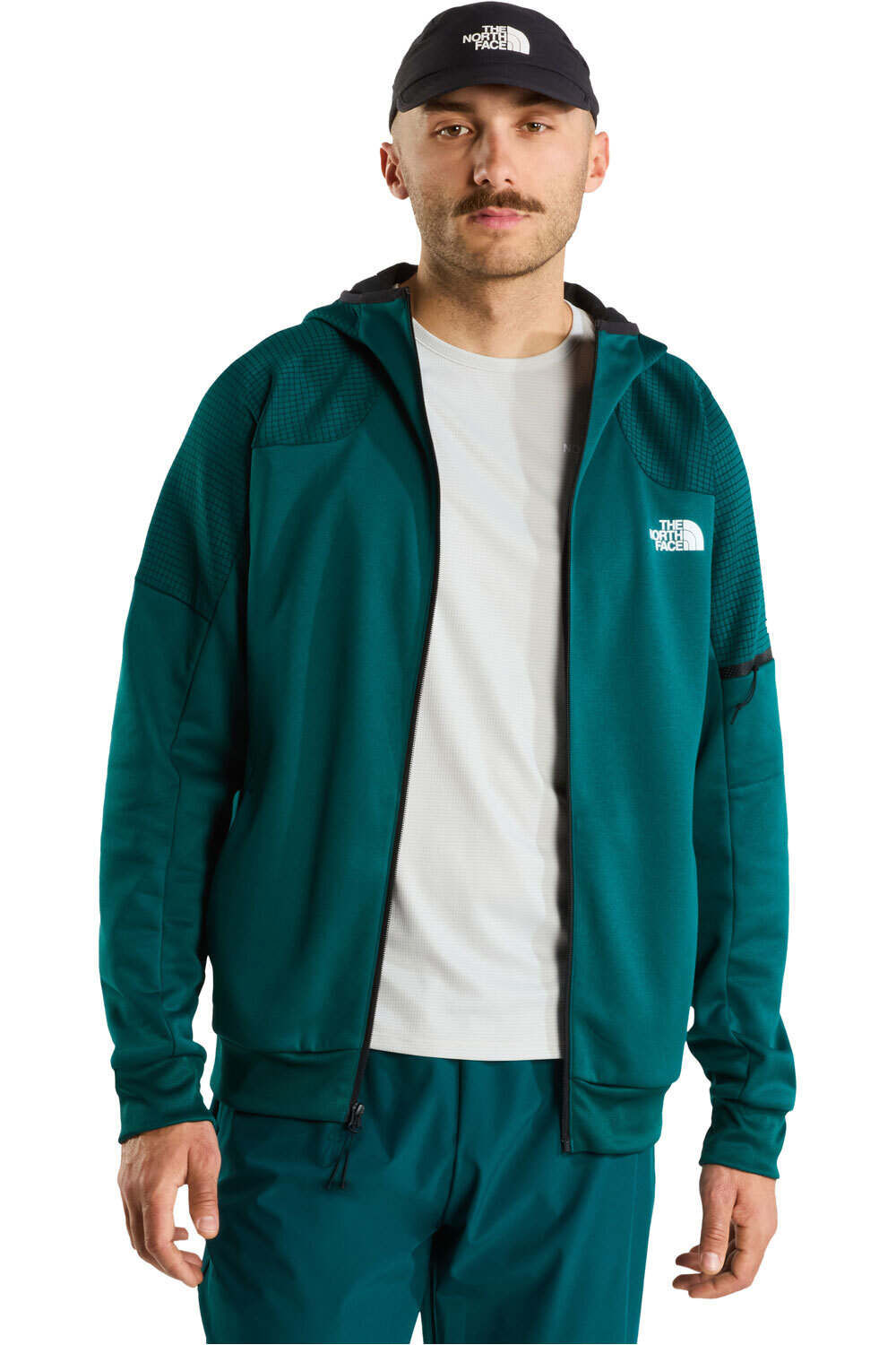 The North Face forro polar hombre M MOUNTAIN ATHLETICS FULL ZIP FLEECE 2.0 vista detalle