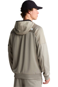 The North Face forro polar hombre M MOUNTAIN ATHLETICS FULL ZIP FLEECE 2.0 vista trasera