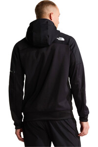 The North Face forro polar hombre M MOUNTAIN ATHLETICS FULL ZIP FLEECE 2.0 vista trasera