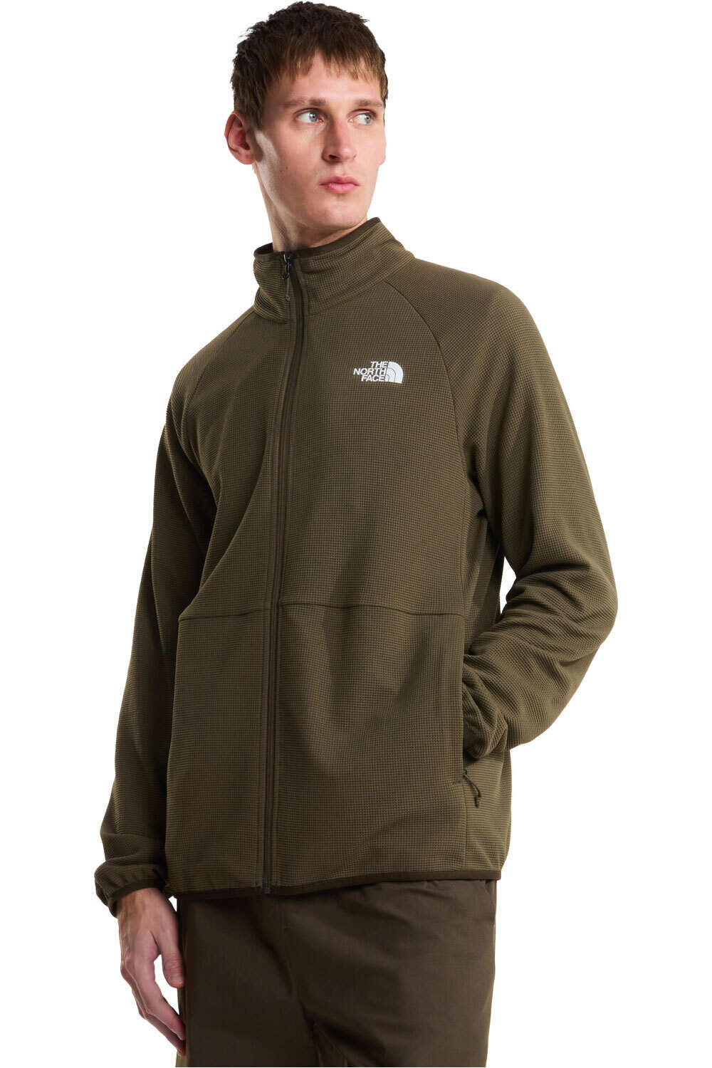 The North Face forro polar hombre M PACKABLE KECHA FZ vista frontal