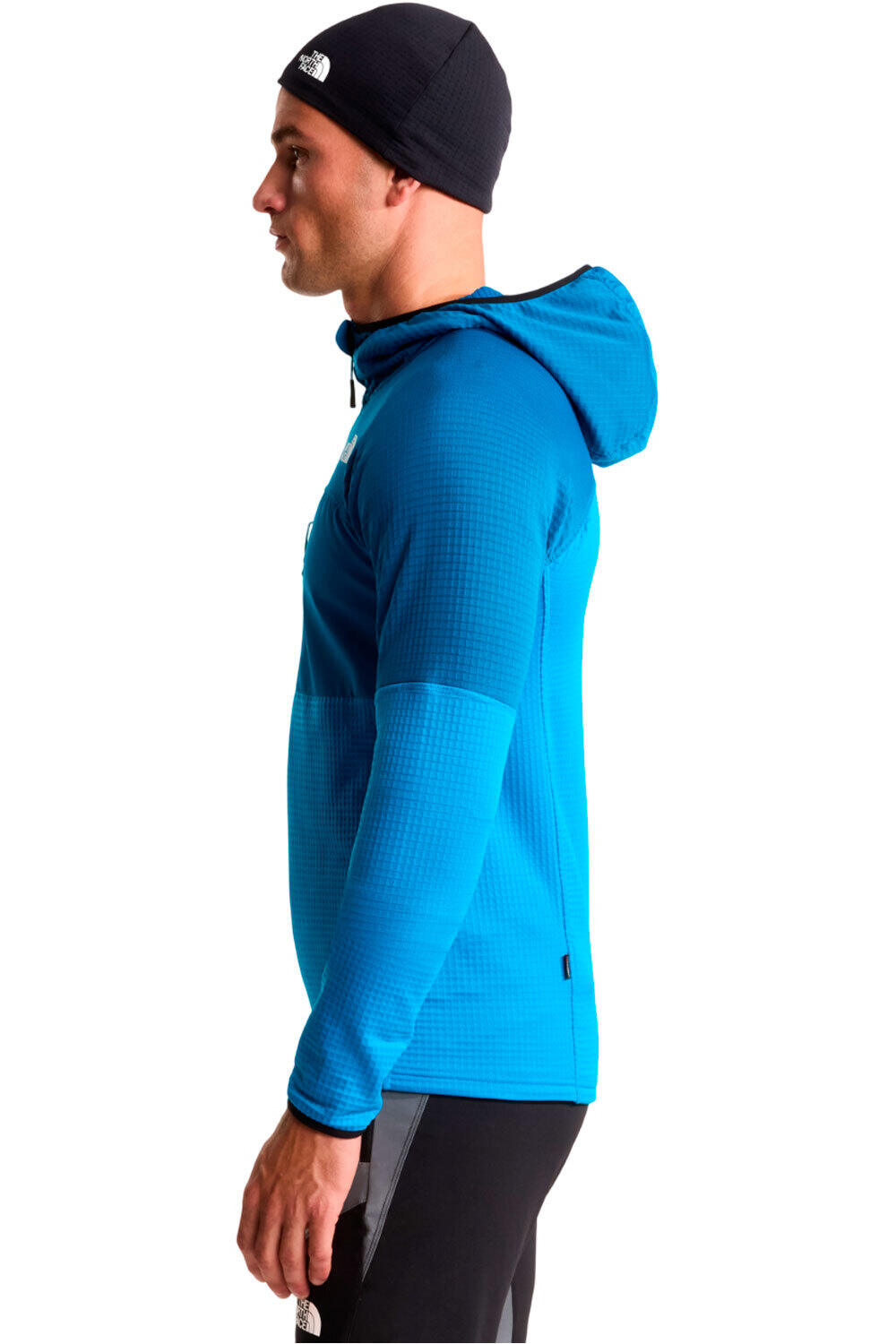 The North Face forro polar hombre M POLARTEC POWERGRID STORMGAP HOODIE vista detalle