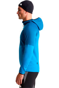 The North Face forro polar hombre M POLARTEC POWERGRID STORMGAP HOODIE vista detalle