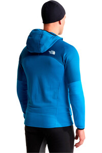 The North Face forro polar hombre M POLARTEC POWERGRID STORMGAP HOODIE vista trasera