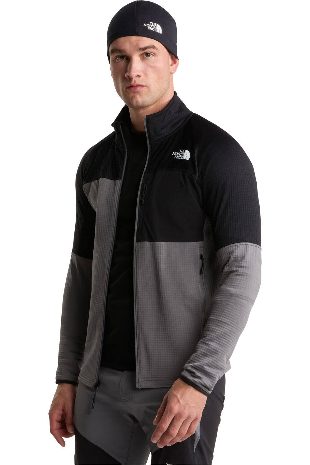 The North Face forro polar hombre M POLARTEC POWERGRID STORMGAP JACKET vista detalle