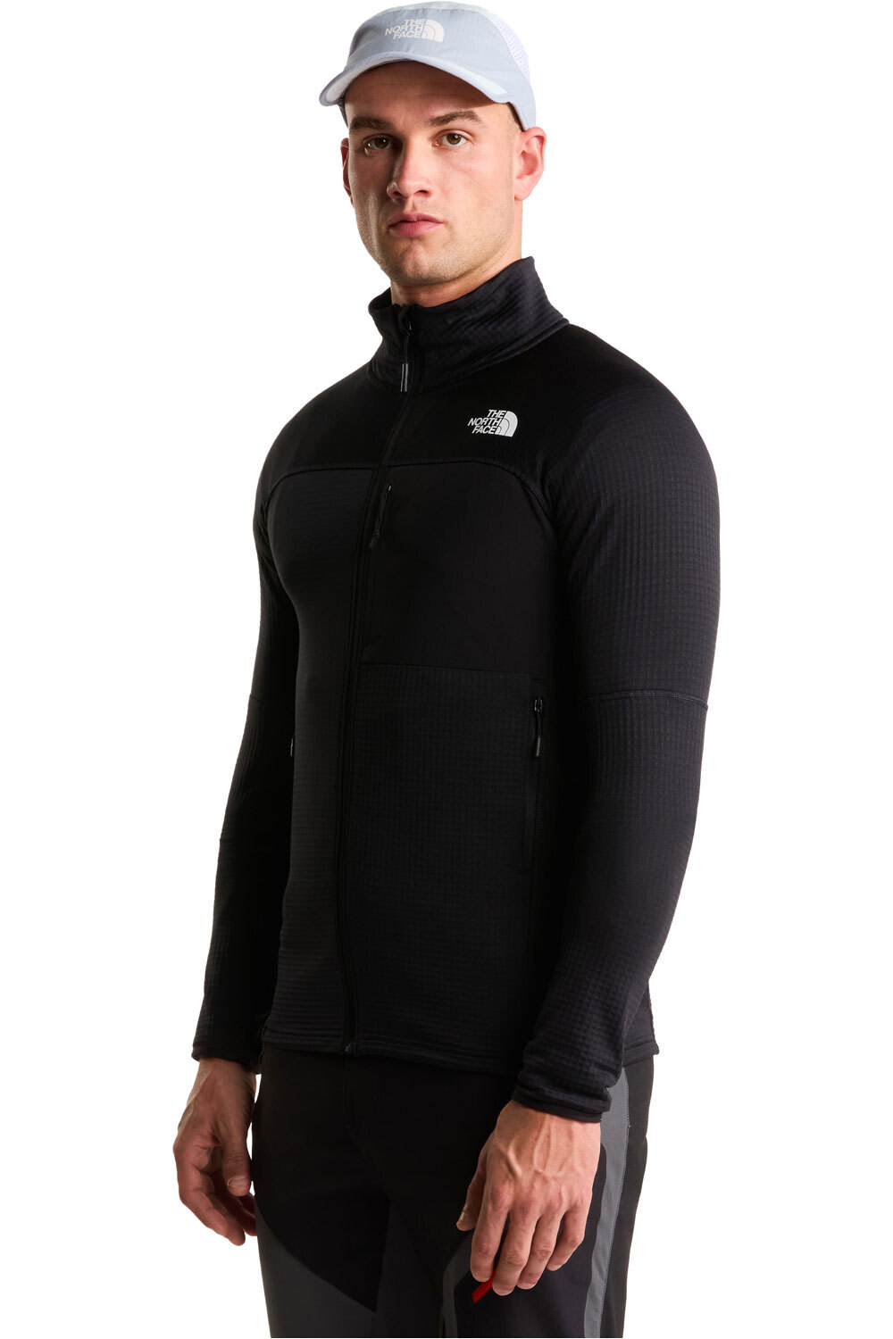 The North Face forro polar hombre M POLARTEC POWERGRID STORMGAP JACKET vista frontal