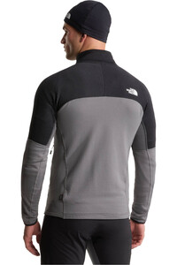 The North Face forro polar hombre M POLARTEC POWERGRID STORMGAP JACKET vista trasera