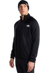 The North Face forro polar hombre M POLARTEC POWERSTRETCH METEORA FULL ZIP vista detalle