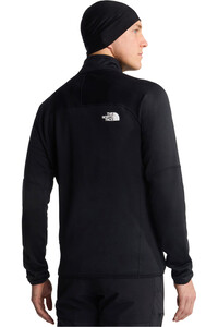 The North Face forro polar hombre M POLARTEC POWERSTRETCH METEORA FULL ZIP vista trasera