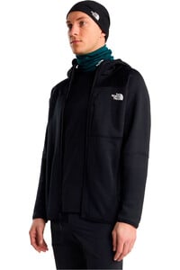 The North Face forro polar hombre M POLARTEC POWERSTRETCH METEORA HOODIE vista detalle