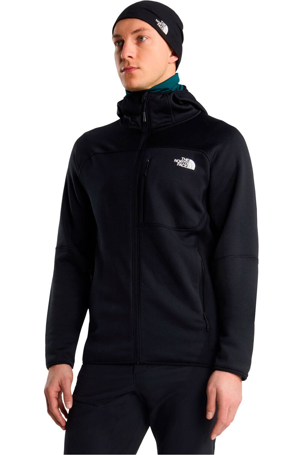 The North Face forro polar hombre M POLARTEC POWERSTRETCH METEORA HOODIE vista frontal