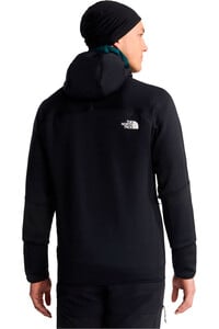 The North Face forro polar hombre M POLARTEC POWERSTRETCH METEORA HOODIE vista trasera