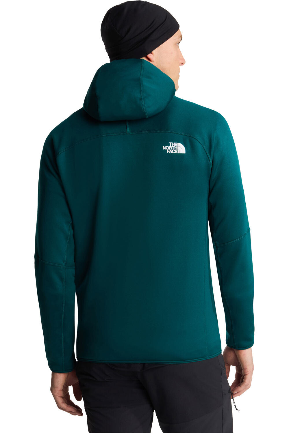 The North Face forro polar hombre M POLARTEC POWERSTRETCH METEORA HOODIE vista trasera