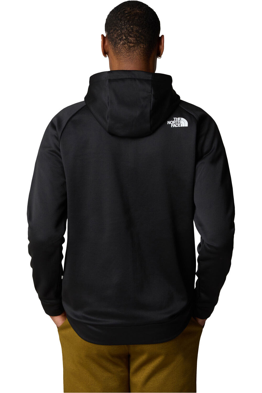 The North Face forro polar hombre M REAXION FLEECE F/Z HOODIE vista trasera