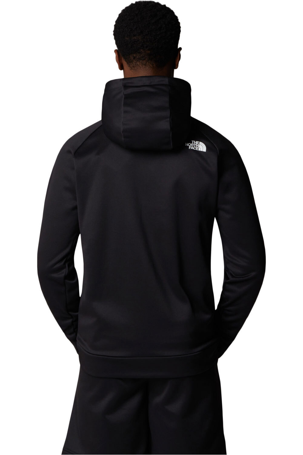 The North Face forro polar hombre M REAXION FLEECE F/Z HOODIE vista trasera