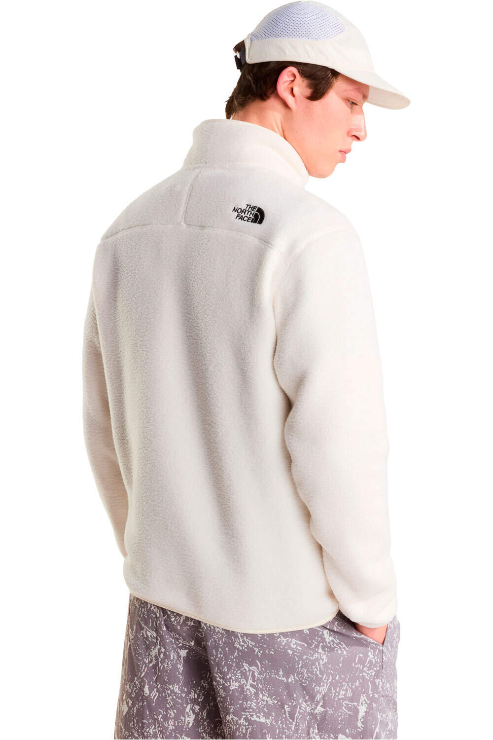 The North Face forro polar hombre M SHISPARE 1-4 ZIP FLEECE vista trasera